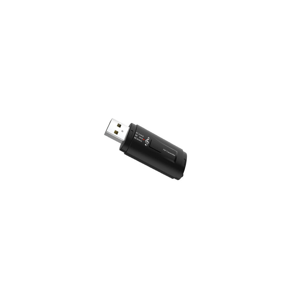 2 In 1 3.5Mm Aux Bluetooth 5.0 Receiver Adapter For Car Audio Receiver Fm Transmitter Black 840079320636