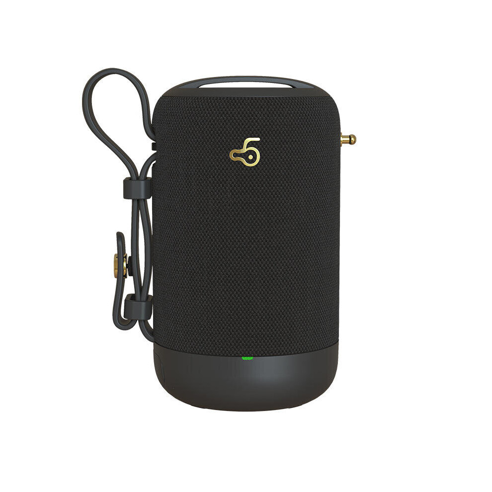 Bd03 Portable Wireless Bluetooth 5.0 Speaker Hifi 3D Stereo Heavy Bass Tws Fm Radio Tf Card Handsfree Outdoors Subwoofer Color Black 840079329448