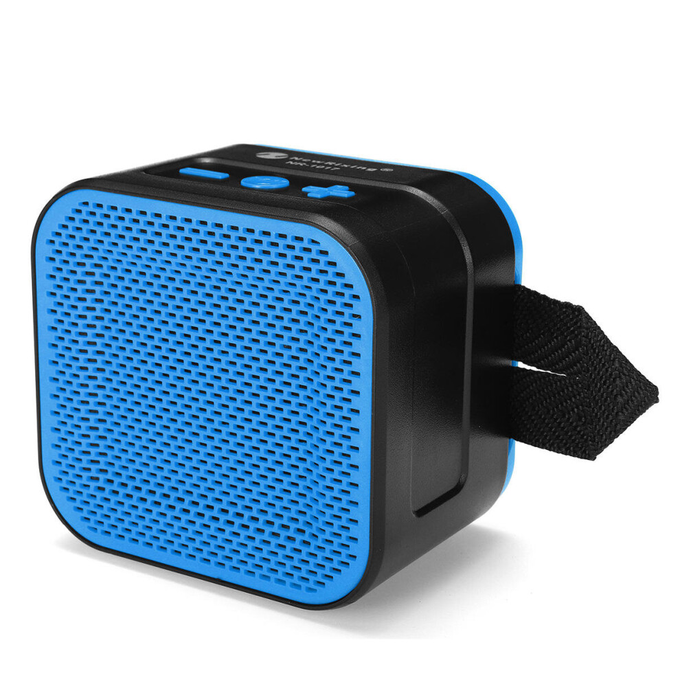 Tws Portable Wireless Tooth Speaker Tf Card Aux-In Waterproof Outdoors Stereo Speaker Subwoofer Color Blue 840079318084