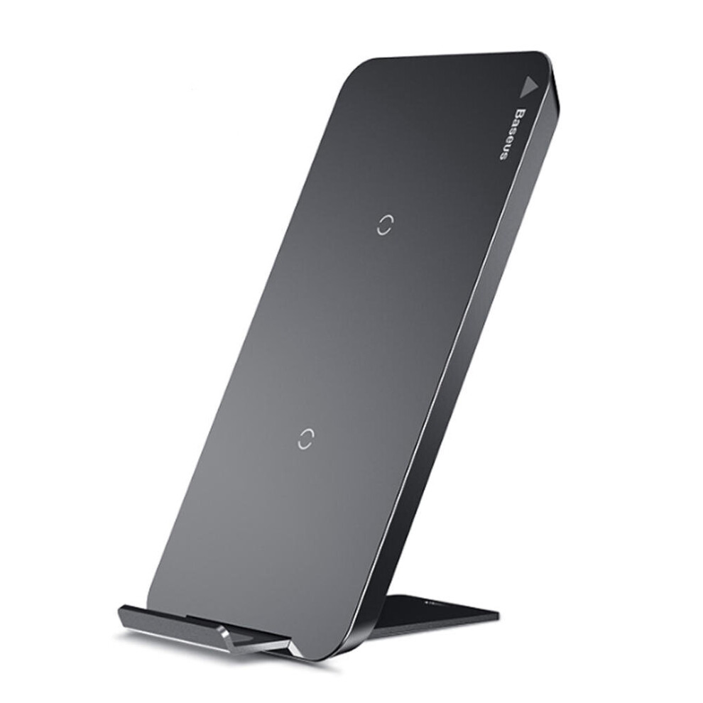 10W Dual Coils Type C Fast Charging Docking Dock Station Wireless Charger For Iphone Xs 11Pro Huawei P30 Pro Mate30 Xiaomi Mi10 Redmi K30 Pro 840079327369