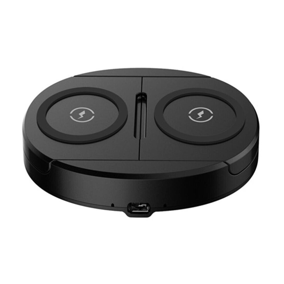 10W Usb Tpye C 2 In 1 Qi Fast Charging Pad Wireless Charger For Iphone Xs 11Pro Huawei P30 Pro Mate30 Pro Xiaomi Mi10 Redmi K30 S20 5G 840079305169
