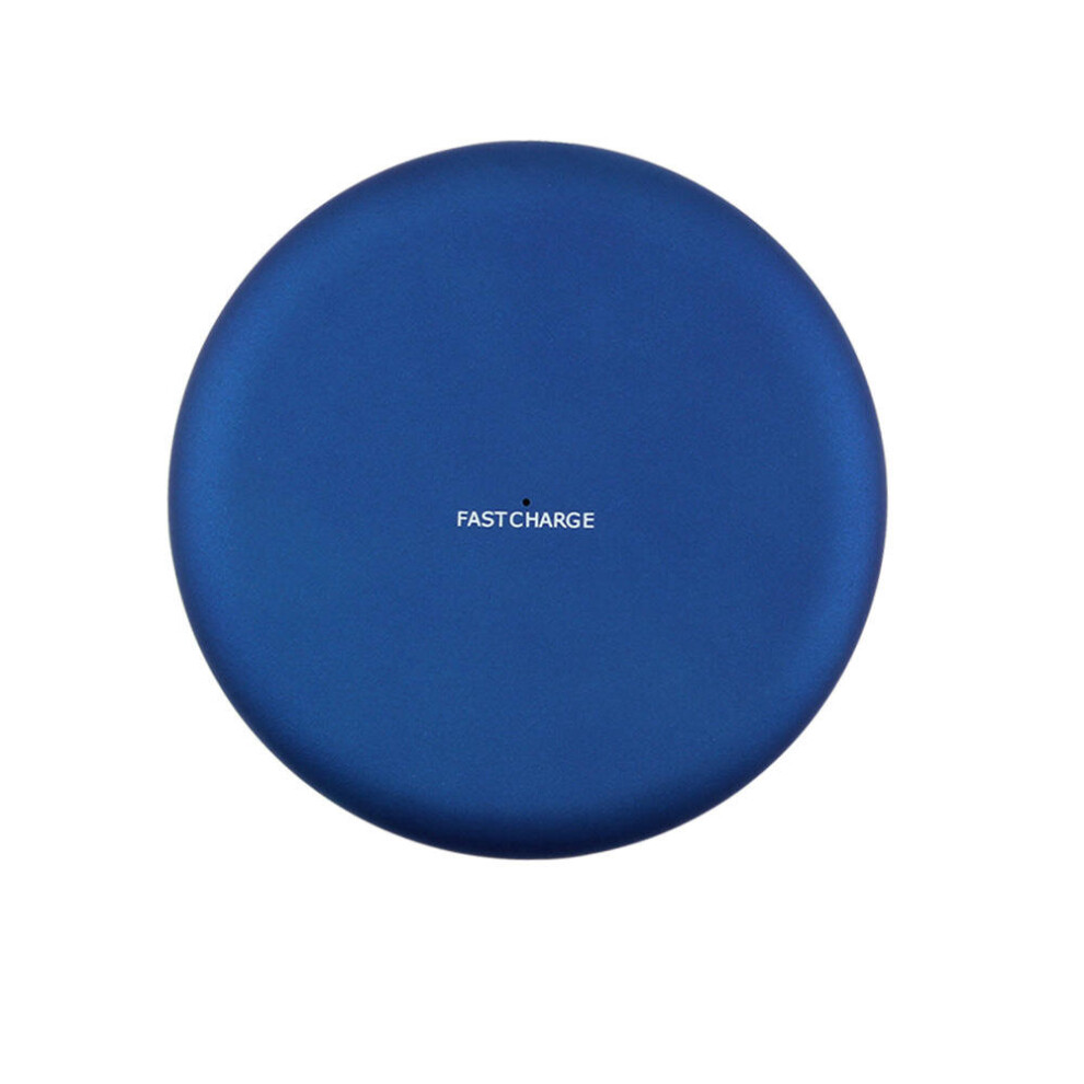 5W Qi Wireless Charger Fast Charging For Iphone Xs Max/Xs/Samsung Galaxy Note 9/S9/S9 Plus Color Blue 840079303660