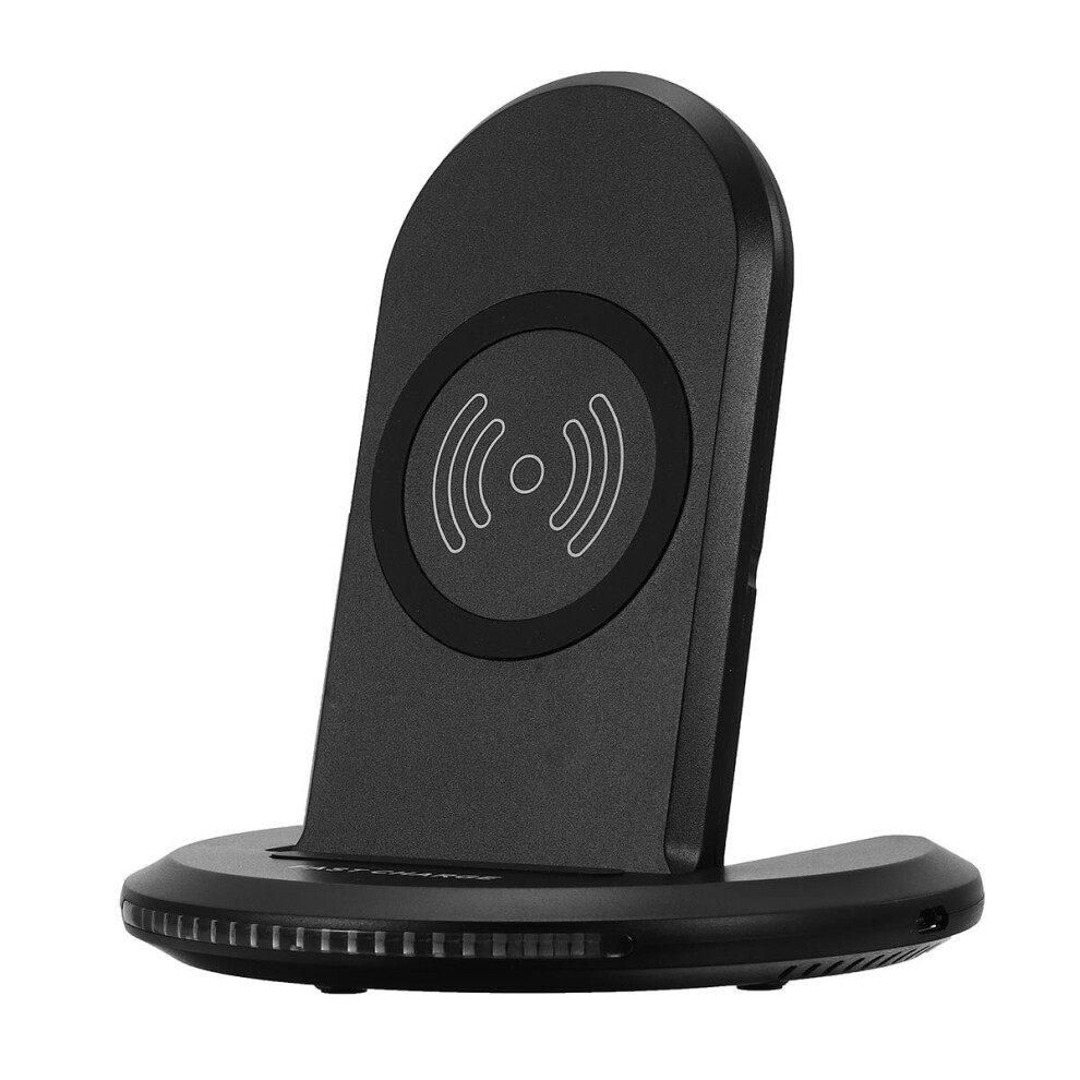 2-Coils 10W Qi Wireless Charger Fast Charging Stand Station Dock For Iphone X/8/Plus Samsung S8 840079337122