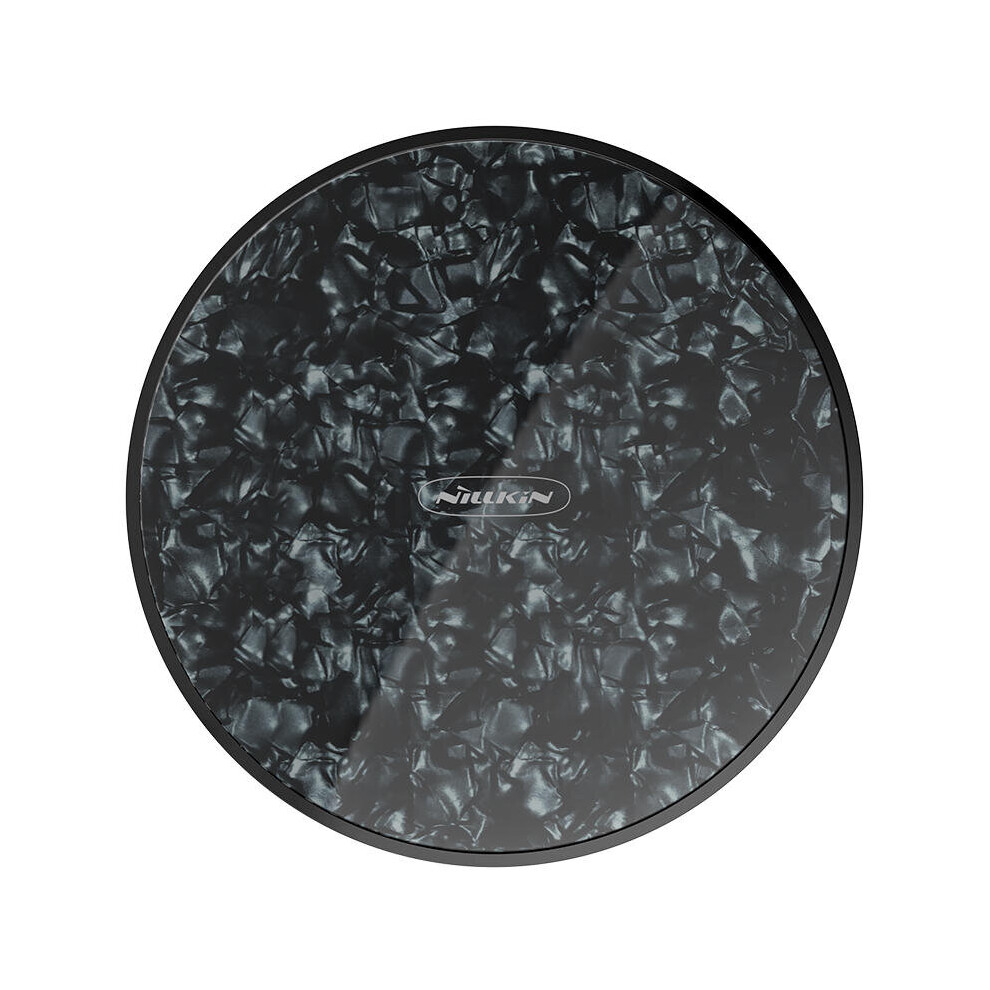 Mc035 Tempered Glass 15W Fast Qi Wireless Charger For Iphone Xs Xs Max Xr Black 840079303691