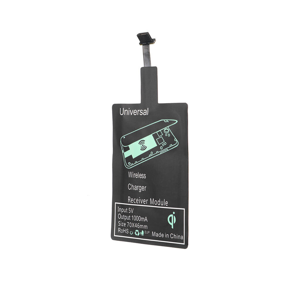Universal Qi Wireless Charger Receiver Adapter Receptor Receiver Pad Coil For Mobile Phone 840079117502