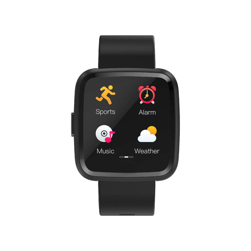 Cy7 1.3Inch Ips Large Screen 24H Heart Rate Monitor Multi-Sport Modes Weather Sport Smart Watch Color Black 840079320216