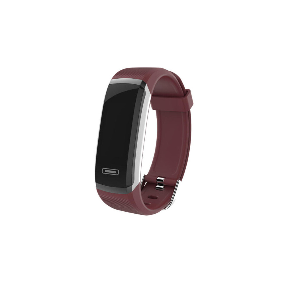 Red Gt101 0.96Inch Color Screen Heart Rate Monitor Fitness Tracker Bluetooth Smart Wristband Color