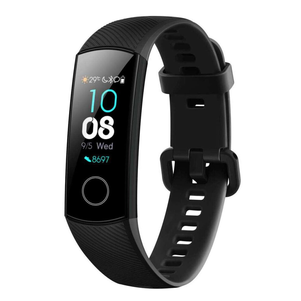 Band 4 0.95 Amoled 2.5D Swim Posture Detect Heart Rate Sleep Snap Monitor Smart Watch Bracelet Color Black 840079099693