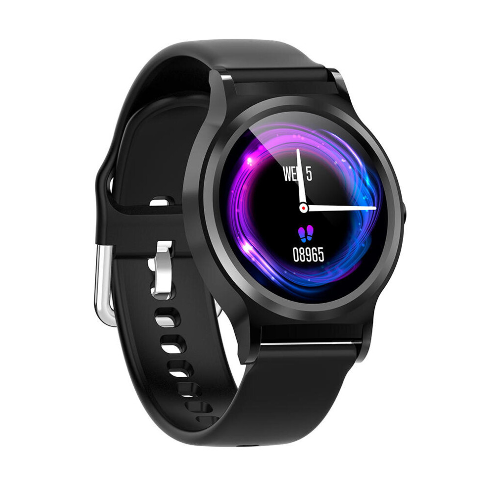 Cf98 Ip67 1.3-Inch Full Touch Wristband Heart Rate Blood Pressure Monitor Weather Display Smart Watch 840079328601