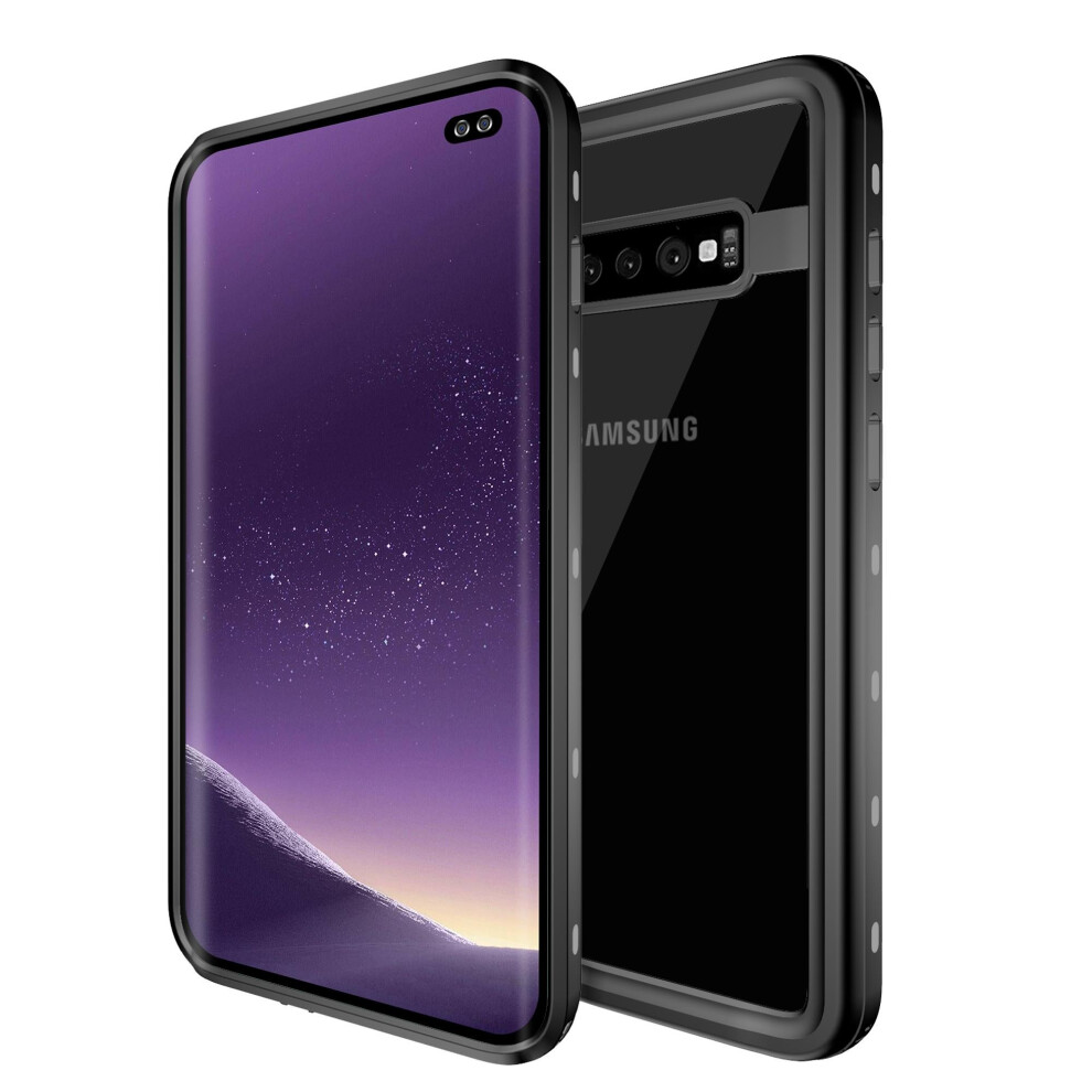 Ip68 Waterproof Case For Samsung Galaxy S10 Plus Underwater 3M Snowproof Dirtproof Shockproof With Built-In Screen Protector 7082497868786