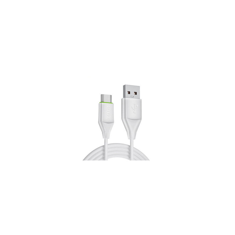 3A Micro Usb Fast Charging Data Cable For Xiaomi Mi8 Mi9 Oneplus 7 Umidigi A3 Pro Huawei P30 Redmi 7A Redmi 6Pro S10+ White 840079322104