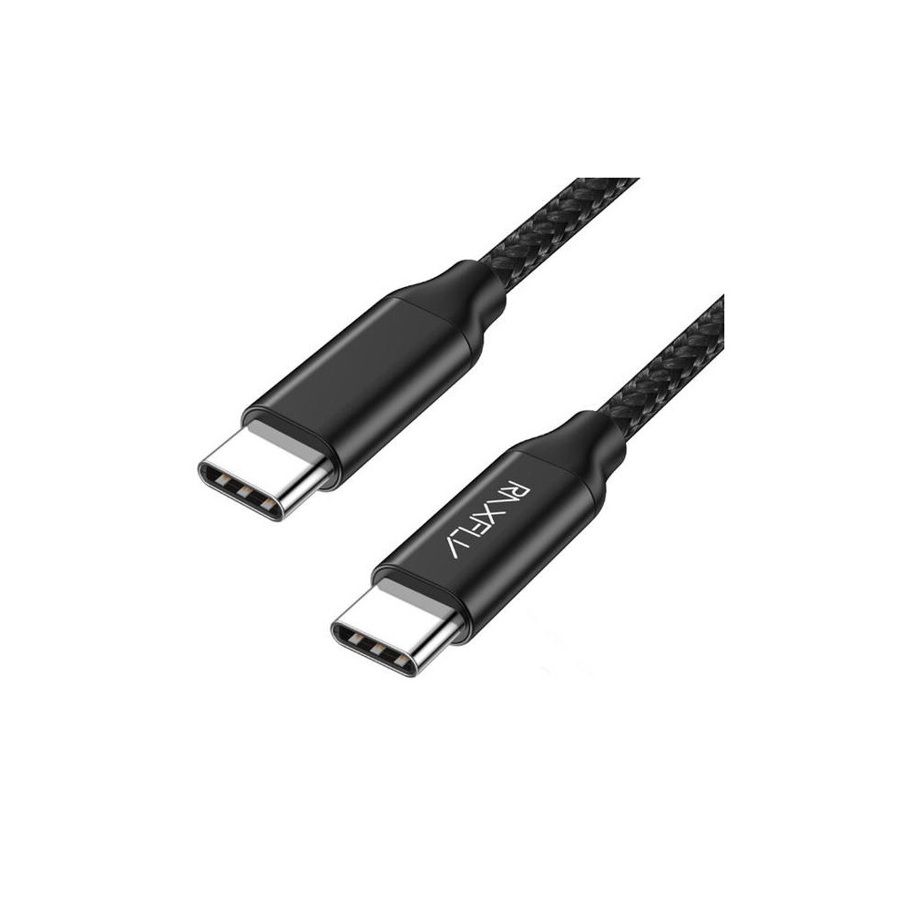 2.4A Type C To Usb C Fast Charging Data Cable 1M For Macbook Oneplus 5T Xiaomi Mix 2S S9+ Color Black 840079321695