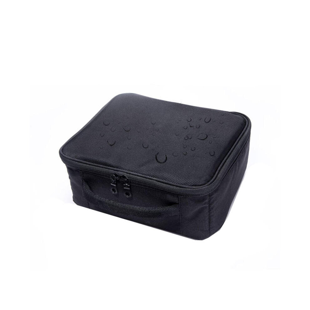 Double Deck Ladies' Waterproof Cosmetic Suitcase  Fashionable Portable Cosmetic Storage Bags for Makeup Artist Traveling