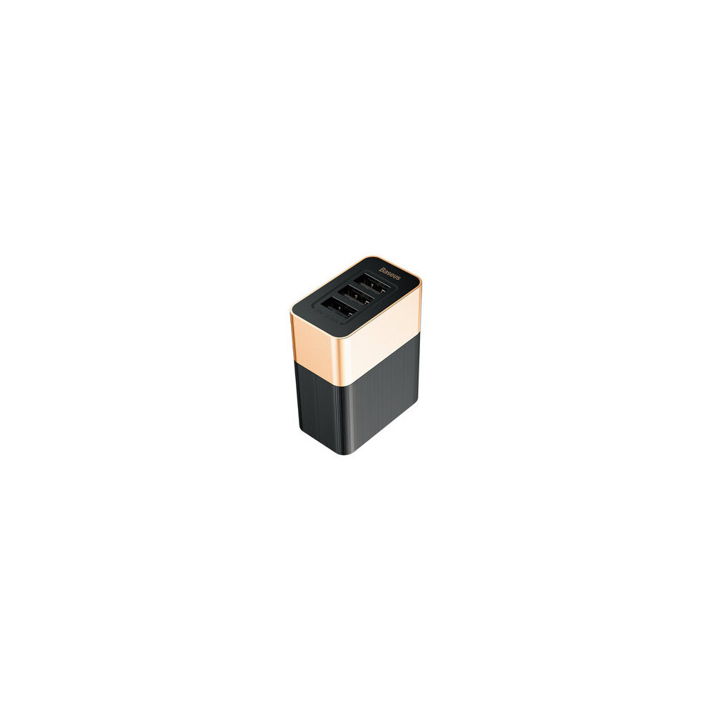 3 Ports 3.4A Fast Travel Wall Charger Us Plug For Iphone X 8Plus Oneplus 5T Xiaomi 6 Mi A1 Color Black 840079330017