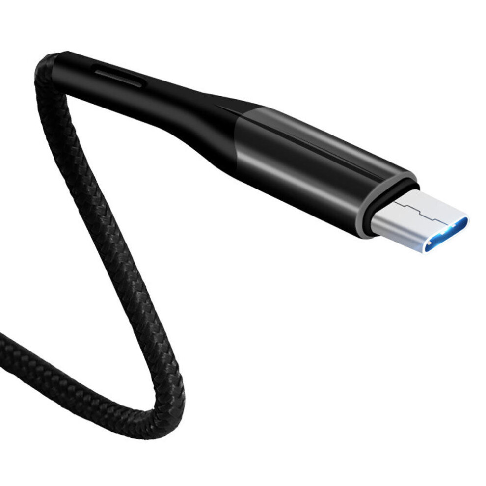 2Pcs 3A Type C Fast Charging Data Cable For Huawei P30 Pro Mate 30 5G Xiaomi Mi9 9Pro Oneplus 6 Pro 7T Pro S10+ Note 10 5G 840079330604