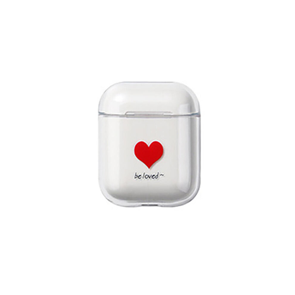3 Pcs Cute Cartoon Pattern Clear Hard Shockproof Protective Cover Case Earphone Storage Case For Apple For Airpods 1/2 7082497859616