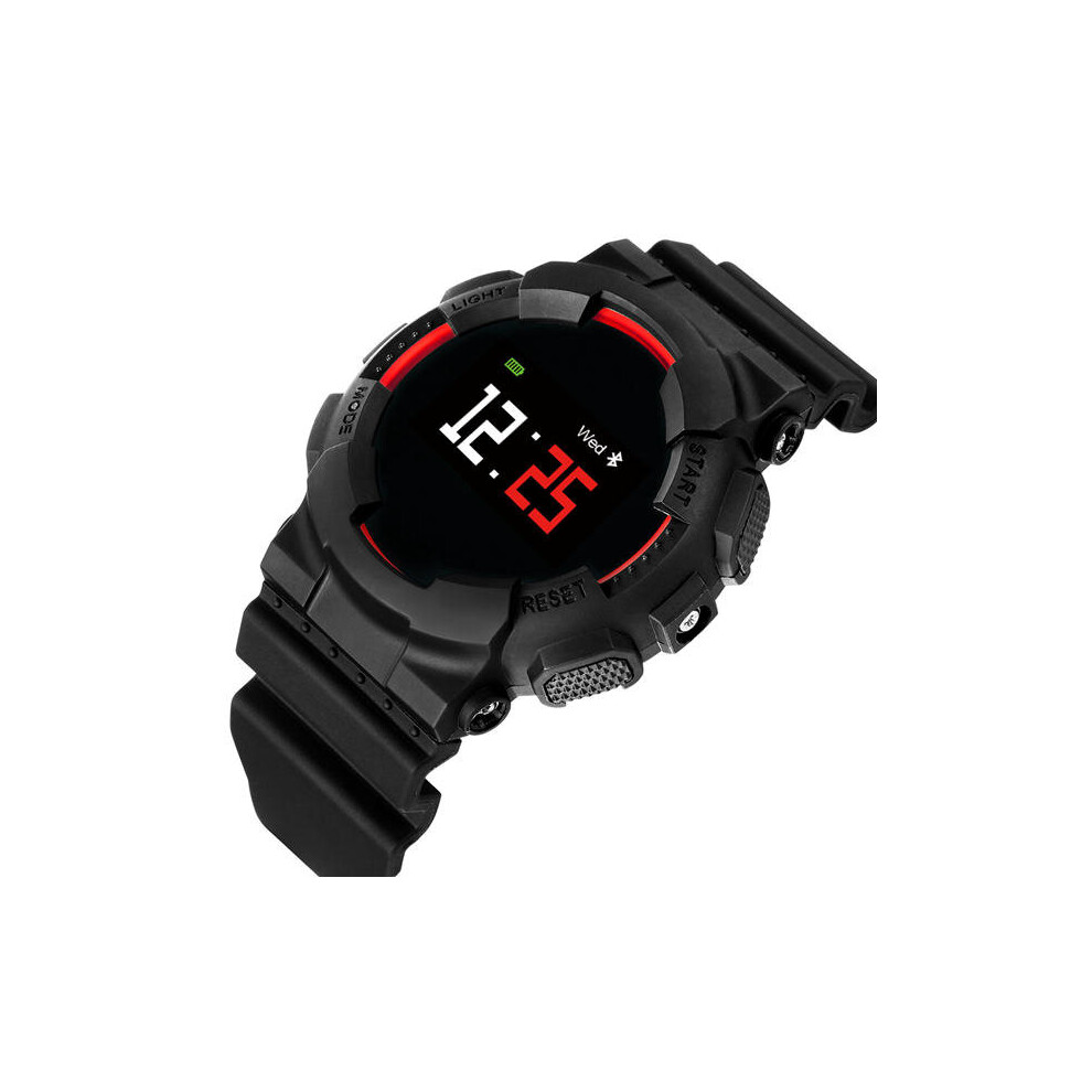 Red Mx Ip68 Color Screen Blood Pressure Heart Rate Sleep Monitor Sport Bluetooth Smart Wristband Color