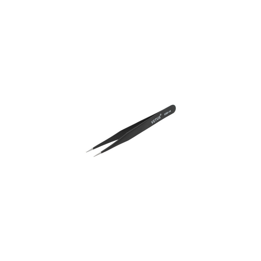 Black Esd-10 Standard Anti Static Tweezer