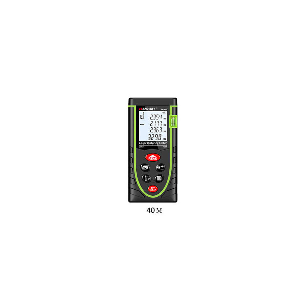 40M-120M Handheld Laser Range Finder High Precision Infrared Measuring Instrument Laser Distance Meter Sw-T40-40M Mofel 840079310729