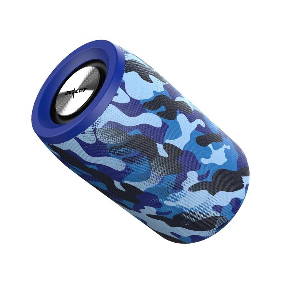 S32 Portable Wireless bluetooth 5.0 Speaker Heavy Bass FM Radio TF Card U Disk Outdoors Subwoofer with Mic BLUE COLOR-image-OPC-P79FTD6-NEW