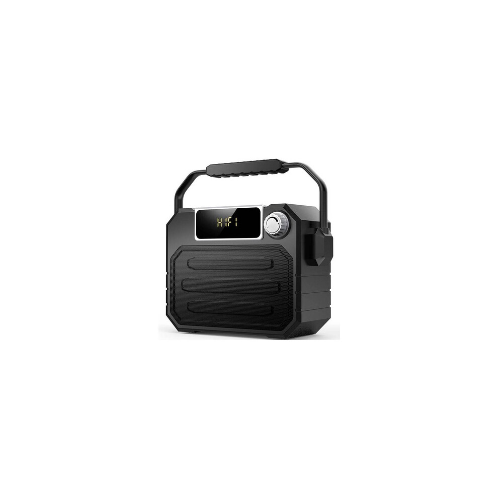 X06 Portable Wireless Bluetooth Speaker Tf Radio Fm Radio Aux-In Stereo Bass Speaker With Mic Color Black 840079122513