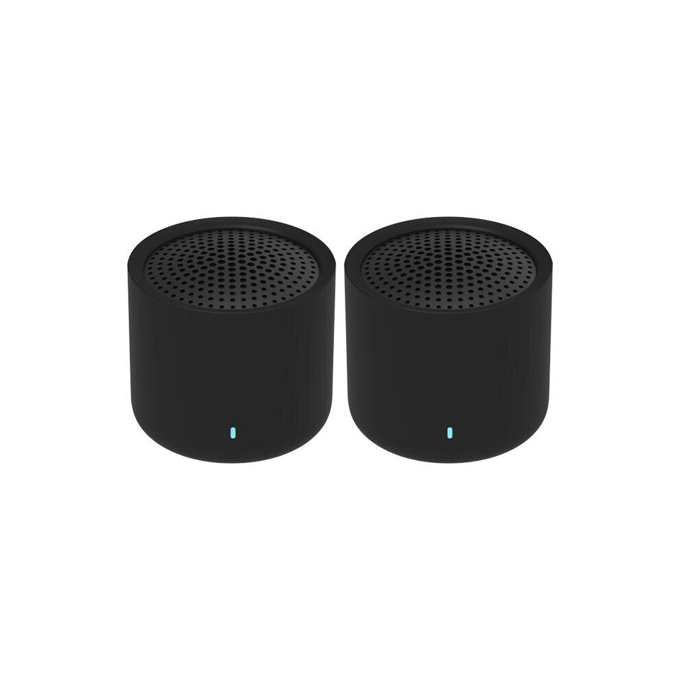 Original Xiaomi Portable Tws Bluetooth 5.0 Speaker 2Pcs Mini 2.0 Wireless Stereo Bass Subwoofer With Hd Mic Color Black 840079134837