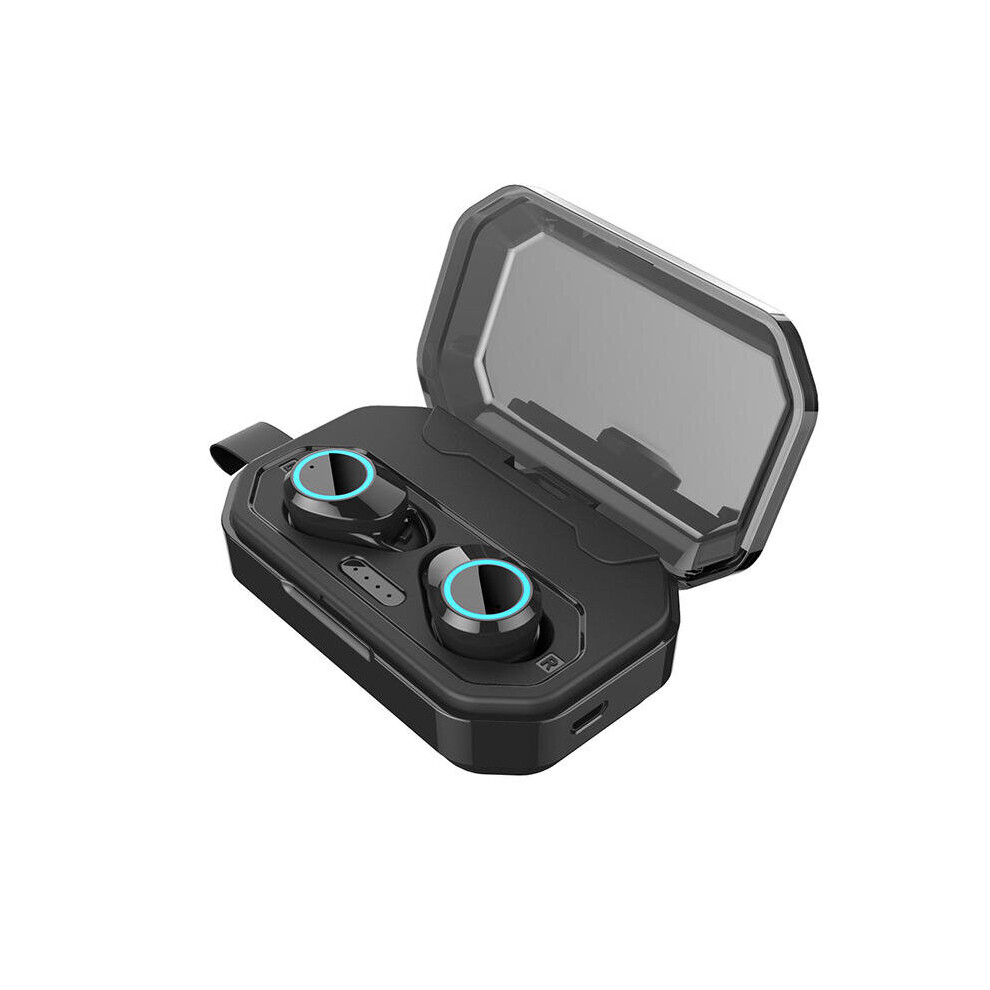 Portable Tooth 5.0 Earphone Tws Ipx67 Waterproof Stereo Sound Handsfree With Mic Blue 840079100474