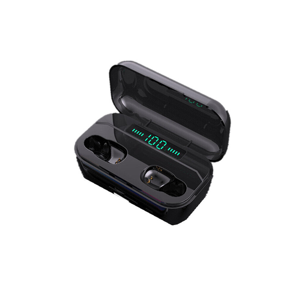 [Bluetooth 5.0] G6s Tws Earphone Ipx7 Waterproof Hi-Fi Binaural Call Headphone Sport Handsfree Earbuds Color Black 840079100184