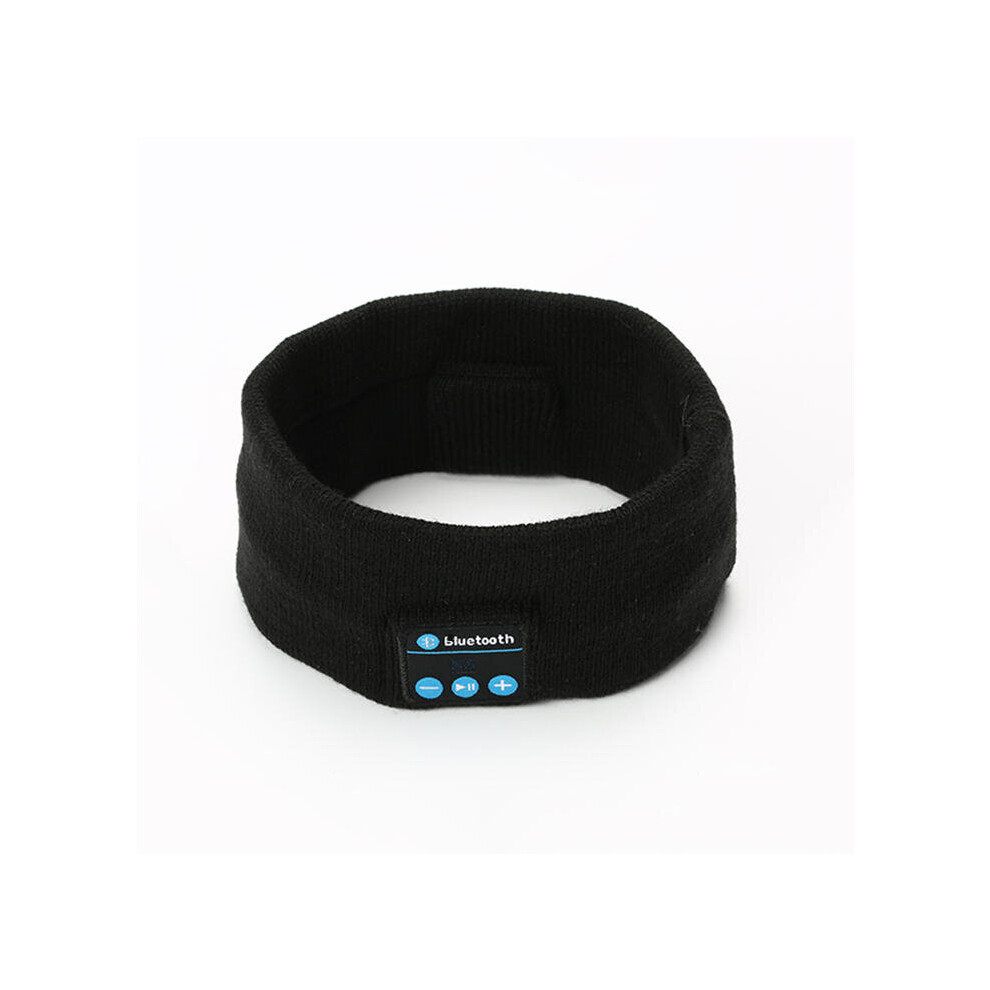 Z3 Wireless bluetooth 5.0 Relax HIFI Music Speaker Headset Sport Headband bluetooth Receiver Sleeping Mask with Mic BLACK COLOR