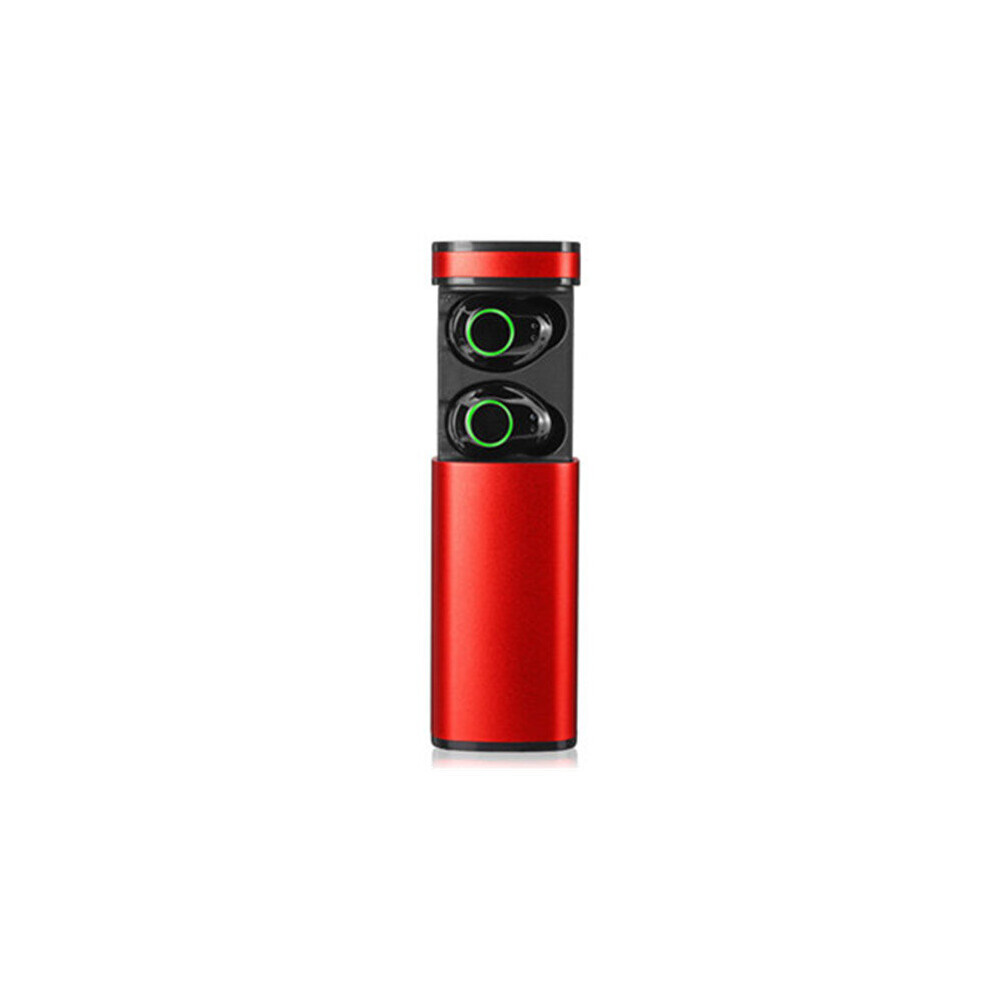 Bluetooth 5.0 Tws Touch Earbuds Stereo Hifi Noise Canceling Ipx5 Waterproof Handsfree Earphone With Charging Case Color Red 840079100399