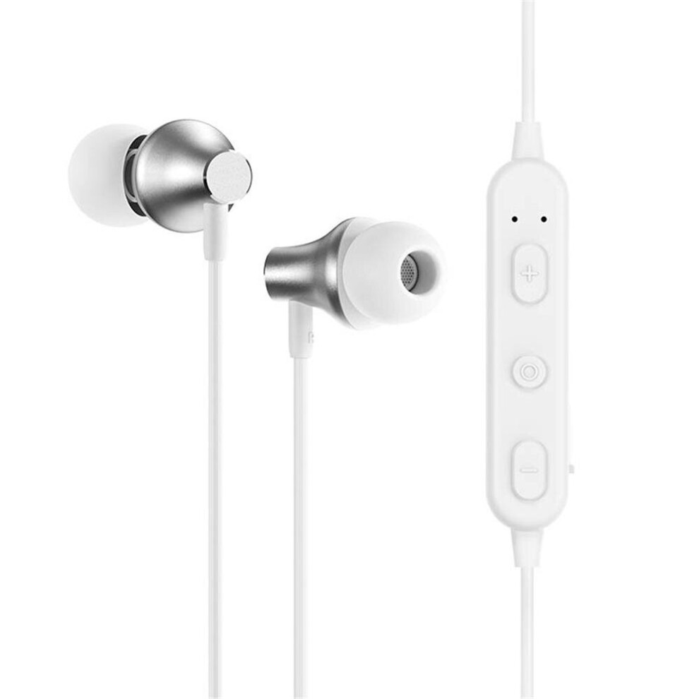 Be32 Bluetooth Sports Earphone Noise Cancelling Hifi Headset Neckband Headphone With Mic Color White 840079306999
