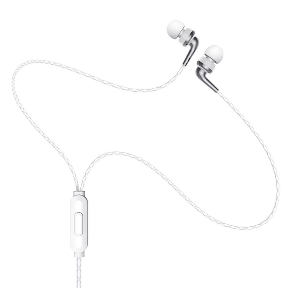 M71 3.5Mm In-Ear Earphone Stereo Hifi Earbuds Waterproof Headphones With Mic Color White 7082497852884