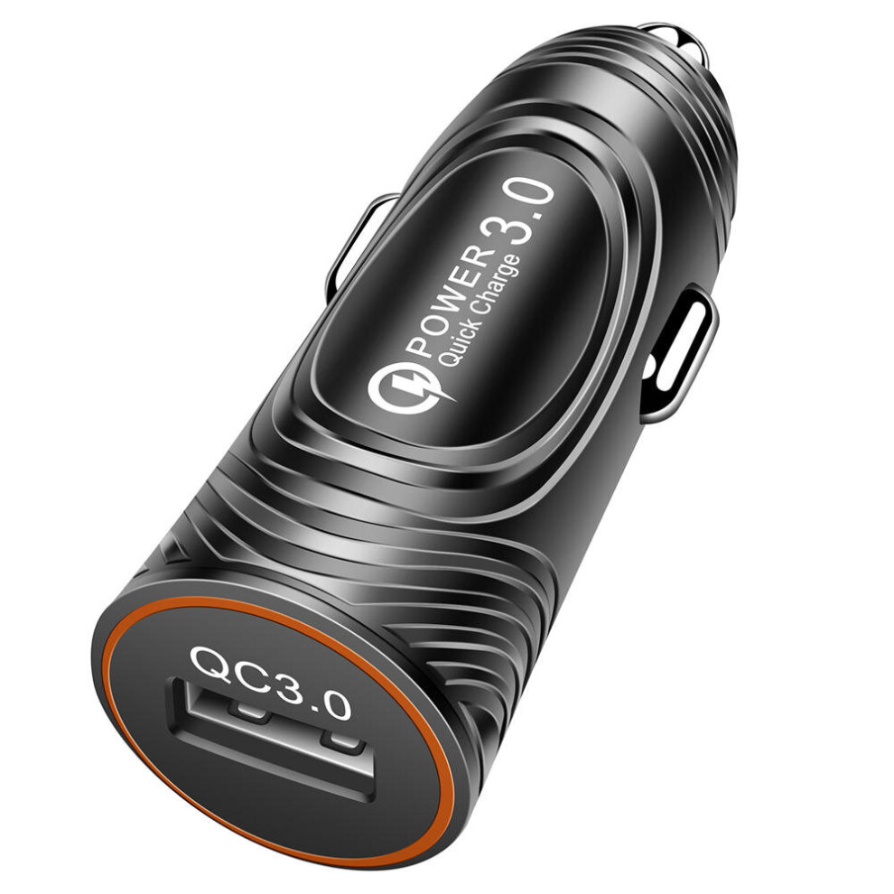 2 Pcs Bakeey 18W Qc3.0 Single Usb Fast Charging Car Charger For Iphone Xs 11 Pro Huawei P30 Pro Mate 30 Xiaomi Mi9 9Pro Oneplus 6T 7 Pro Color Black 840079315120