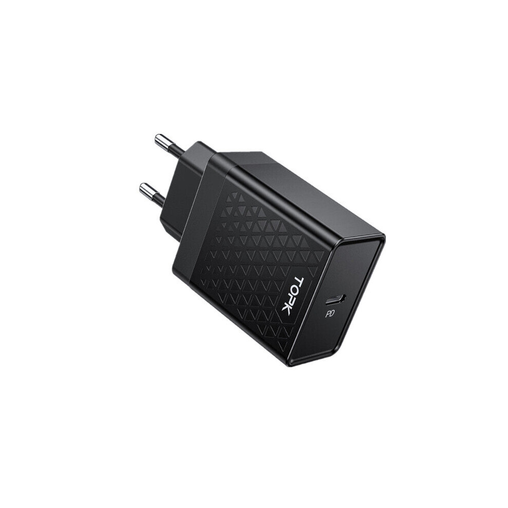 18W Pd Qc3.0 Quick Charging Type C Charger Eu Plug Adapter For Xiaomi Mi9 Macbook Huawei Mate 30 Pro G Note10+ 5G Pocophone F1 Color Black 840079314772