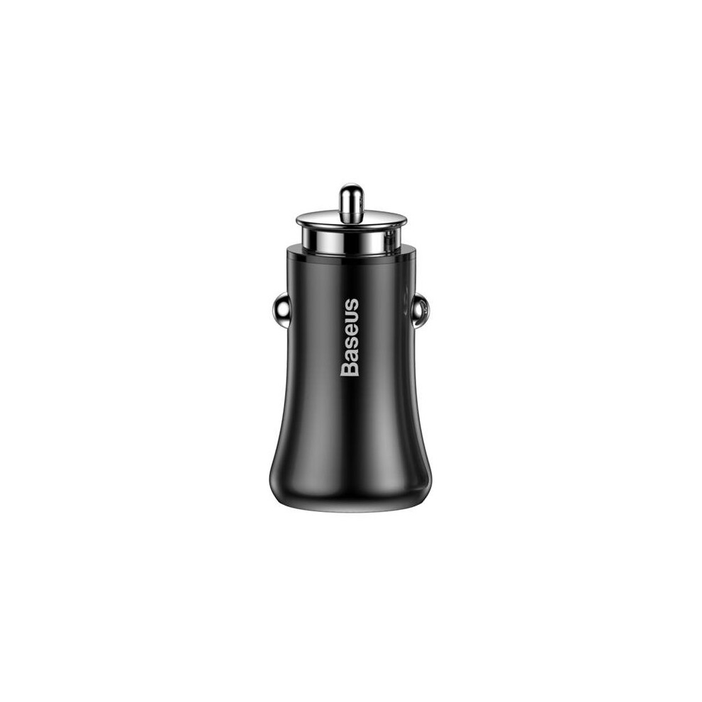 4.8A Dual Usb Ports Fast Car Charger For Iphone X 8Plus Oneplus5 Xiaomi 6 Mi A1 Tablet Color Black 840079316684