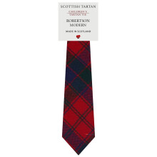 Boys All Wool Tie Woven And Made in Scotland in Robertson Modern Tartan