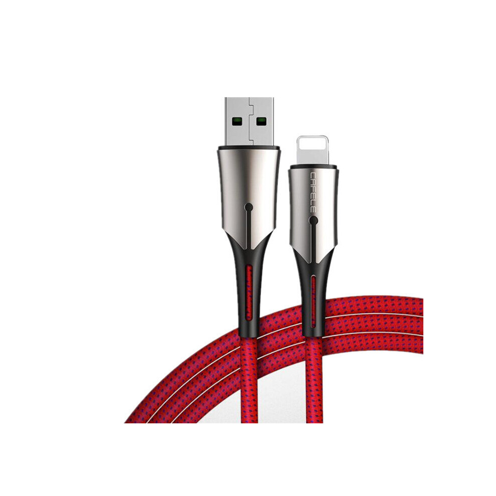 Zinc Alloy 5A Cable Fast Charging Data Cable For Huawei For Samsung Xiaomi Oneplus Color Red 840079312075