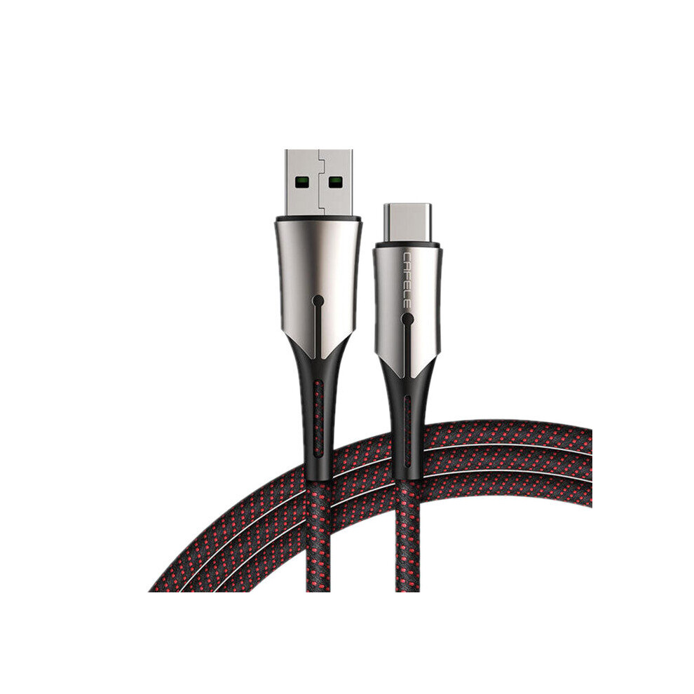 Zinc Alloy 5A Cable Fast Charging Data Cable For Huawei For Samsung Xiaomi Oneplus Color Black 840079312068