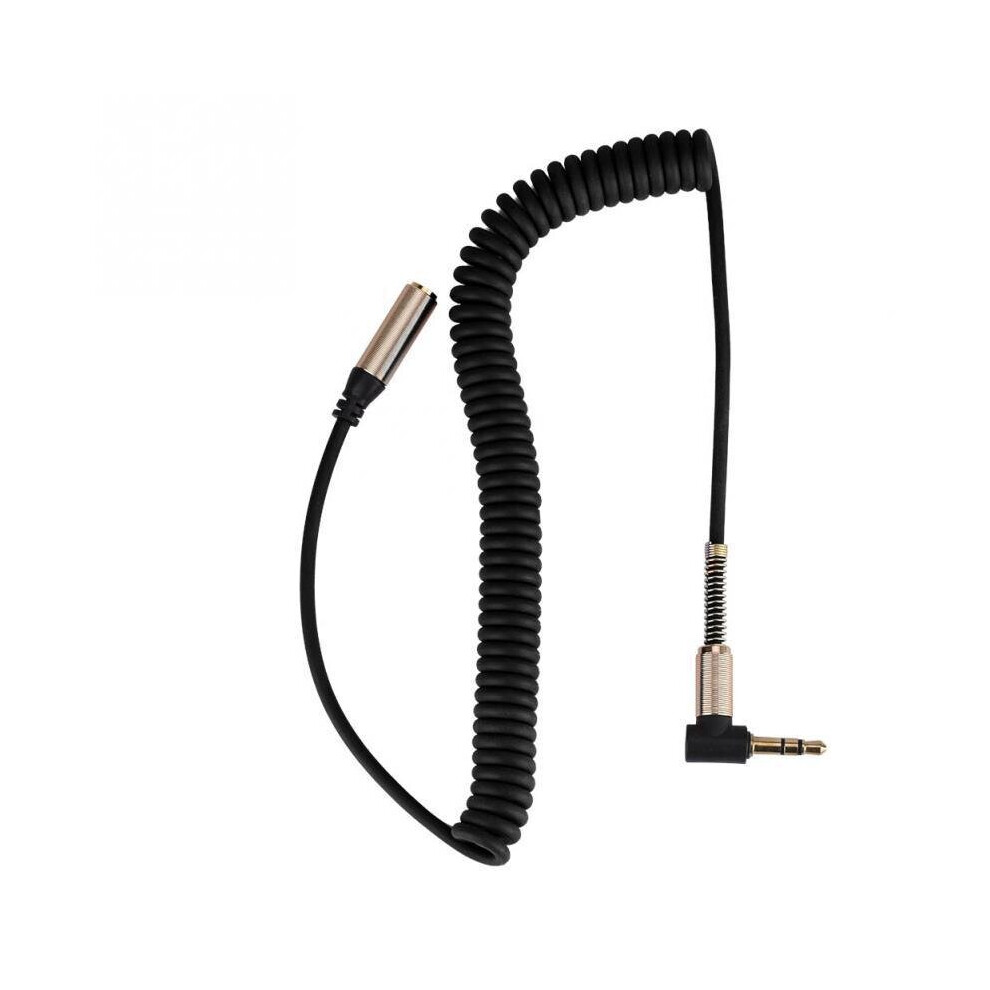 4Pcs Flexible Spring 3.5Mm Audio Cable Male To Female Aux Extension Cord 3.5Mm Plug Cable Wire 840079310026