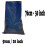 (100 pack) Heavy Duty Blue Rubble Sacks Refuse Bag 50 x 76cm 3