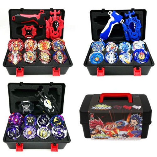 8pcs Gyro Burst Beyblade Set With Launcher And Box