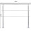 Living And Home (180cm 2 Cross Bar) Handrail Kit Outdoor Grab Rail Garden Step Support Variable Angle 2