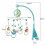 Dripex (blue) Baby Musical Bed Bell Cot Moon & Star Dream Light 5