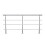 Living And Home (240cm 3 Cross Bar) Handrail Kit Outdoor Grab Rail Garden Step Support Variable Angle 1