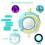 Dripex (blue) Baby Musical Bed Bell Cot Moon & Star Dream Light 2