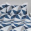 (Double) Triangular Geometric Patterened Bedding Set Leo Navy Duvet Cover Set 2