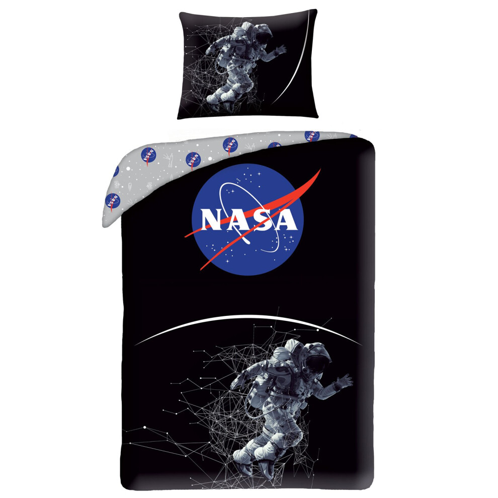 NASA Astronaut Single Duvet Cover Set - European Size