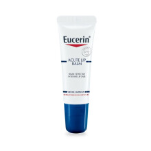 Eucerin Acute Lip Balm 10ml - Fragrance-Free, Intensive Care for Dry/Cracked Lips & Perioral Skin (Licorice, Evening Primrose, Panthenol, Glycerol)