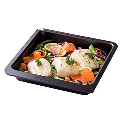 Pyrex Pyrex Magic Square Roaster Carbon Steel Non Stick 24 x 24cm Black 1