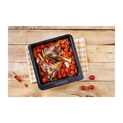 Pyrex Pyrex Magic Square Roaster Carbon Steel Non Stick 24 x 24cm Black 2